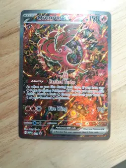 Oricorio EX #24 Mega Evolution Phantasmal Flames Black Star Promo Card NM #3 - Image 1