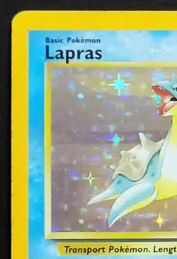 Lapras 10/62 Pokemon TCG Fossil Set Card Holo Rare - Image 4