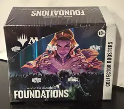 Wizards Of The Coast,Magic The Gathering, Foundations, Collector,Boosters,Sealed - Image 1