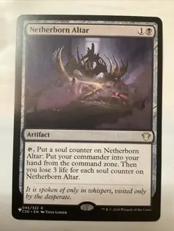 MTG C20: Netherborn Altar (Artifact) 045/274 Regular Rare - Image 1