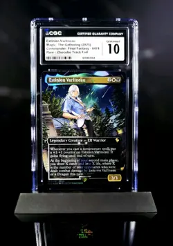MTG Estinien Varlineau Chocobo Track Foil - Final Fantasy - CGC 10 - Image 1