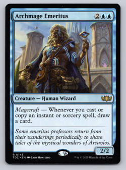 Archmage Emeritus - Tarkir: Dragonstorm MTG - Image 1