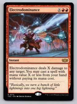 Electrodominance - Commander: Tarkir: Dragonstorm MTG - Image 1