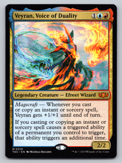 Veyran, Voice of Duality - Commander: Tarkir Dragonstorm MTG - Image 1