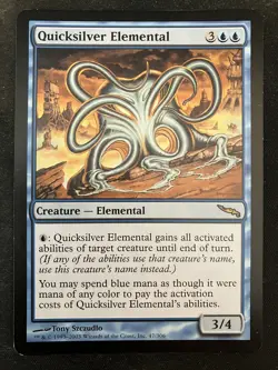Quicksilver Elemental Mirrodin Regular - Image 1