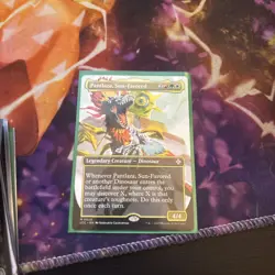 Pantlaza, Sun-Favored (Borderless) Commander: the Lost Caverns of Ixalan Regular - Image 1