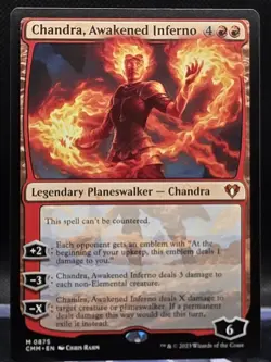 Chandra, Awakened Inferno #875 Commander Masters Regular Mythic - Image 1