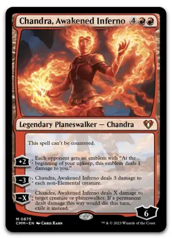 Chandra, Awakened Inferno #875 (NM) Commander Masters CMM Magic MTG - Image 1