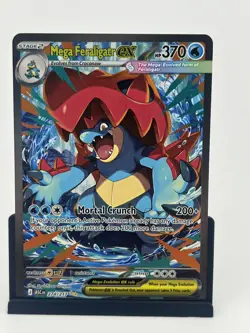 Pokemon TCG Mega Feraligatr ex SIR 274/217 Ascended Heroes English Pack Fresh - Image 1