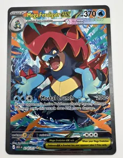 Pokemon TCG Mega Feraligatr ex SIR 274/217 Ascended Heroes English Pack Fresh - Image 2