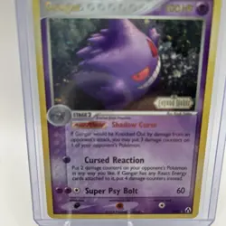 Pokemon TCG Gengar 5/92 Legend Maker Reverse Holo Stamped Double Swirl - Image 3