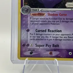 Pokemon TCG Gengar 5/92 Legend Maker Reverse Holo Stamped Double Swirl - Image 4