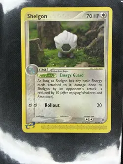 Shelgon Pokemon TCG EX Dragon 41/97 Uncommon NM (Yuka Morri) - Image 1