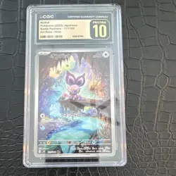 Pokemon Noibat CGC Graded Sv9 Battle Partners 111/100 2025 Art Rare Holo - Image 1