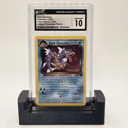 Dark Gyarados Pokemon Team Rocket 8/82 Prerelease Promo CGC 10 Holo - Image 1