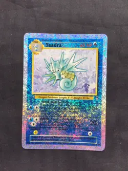 Pokemon Cards: Legendary Collection Reverse Holo: Seadra 63/110 - Image 1