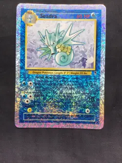 Pokemon Cards: Legendary Collection Reverse Holo: Seadra 63/110 - Image 2