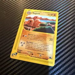 Dugtrio 52/144 Pokemon TCG Pokemon Card (MYREF#7) - Image 1