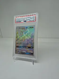 POKEMON DRAGON MAJESTY WHITE KYUREM GX #74 SECRET RARE PSA 10 GEM MINT - Image 2