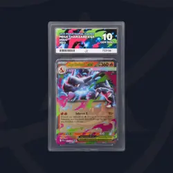 Pokemon - Mega Charizard X ex 013/094 Rare - Phantasmal Flames - Ace Gem Mint 10 - Image 1