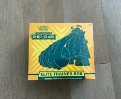 Pokemon TCG Rebel Clash Elite Trainer Box ETB Sealed - Image 1