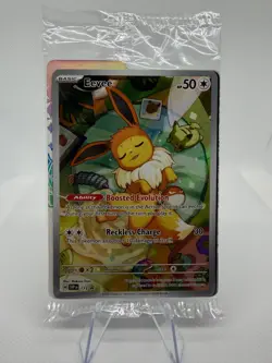 Pokemon TCG SEALED Eevee SVP 173 Prismatic Evolutions Holofoil ETB Promo - Image 1