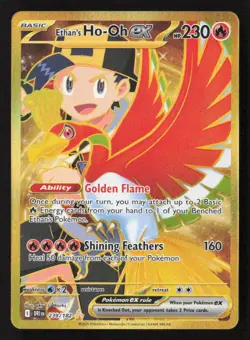 Ethan's Ho-Oh ex - Hyper Rare Holo DRI 239/182 NM Pokemon TCG - Image 1