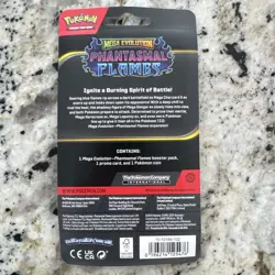 Pokemon TCG: Phantasmal Flames Single Pack Blister Set - Image 2