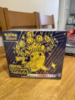 Pokemon TCG: Scarlet & Violet Surging Sparks Elite Trainer Box ETB New & Sealed - Image 1