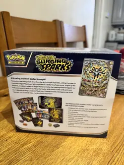 Pokemon TCG: Scarlet & Violet Surging Sparks Elite Trainer Box ETB New & Sealed - Image 2