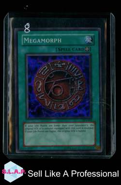 MEGAMORPH YUGIOH TP4-003 2003 TOURNAMENT PACK 4 SUPER RARE ENGLISH - Image 1