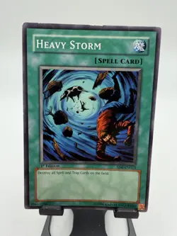 Heavy Storm SD6-EN023 Structure Deck: Spellcaster's Judgment 1st Edition - Image 1