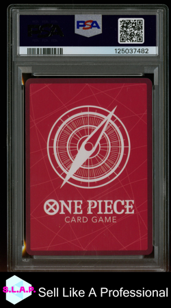 MONKEY D. LUFFY BVB X ONE PIECE MATCH DAY '25 ONE PIECE PROMOS 2025 003 PSA 10 - Image 2