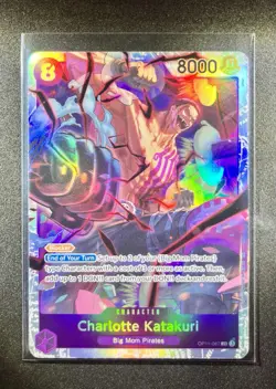 Charlotte Katakuri SR OP11-067 A Fist of Divine Speed One Piece English - Image 1