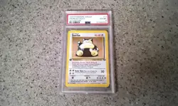 1999 Pokemon Jungle 1st Edition Snorlax Holo #11 PSA 6 - Image 1