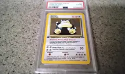 1999 Pokemon Jungle 1st Edition Snorlax Holo #11 PSA 6 - Image 2