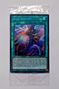 SOUL SERVANT LDS3-EN095 SECRET RARE LIMITED EDITION YUGIOH *NEW & SEALED* - Image 1