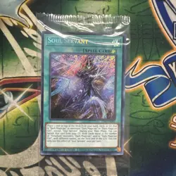Yugioh! Soul Servant LDS3-EN095 Secret Rare Limited Edition Sealed NM - Image 1