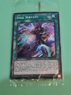 Soul Servant Secret Rare LDS3-EN095 (Sealed Near Mint Limited) Yu-Gi-Oh! ✨🃏 - Image 2
