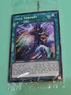 Soul Servant Secret Rare LDS3-EN095 (Sealed Near Mint Limited) Yu-Gi-Oh! ✨🃏 - Image 3