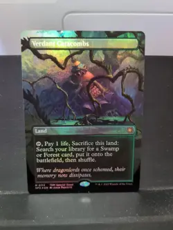 Verdant Catacombs (Borderless) Special Guests Foil - Image 1