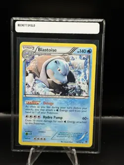 Plasma Blast #16/101 Blastoise LP Pokemon Card - Image 1