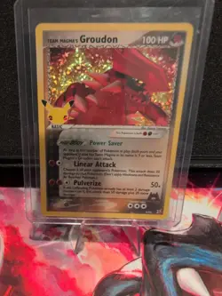 Team Magma’s Groudon EX 9/95 - 2021 25th Anniversary Celebration Pokemon TCG - Image 1