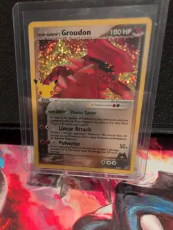 Team Magma’s Groudon EX 9/95 - 2021 25th Anniversary Celebration Pokemon TCG - Image 2