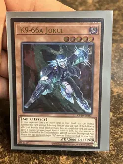 Yu-Gi-Oh K9-66a Jokul Ultimate Rare OTS Tournament Pack 29 LP OP29-EN001 - Image 1