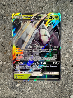 Pokemon TCG Cards Golisopod GX SM62 Black Star Promo Holo MINT - Image 1