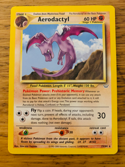 Aerodactyl (15/64) Rare Neo Revelation Set Pokemon Card! FREE P&P! - Image 2