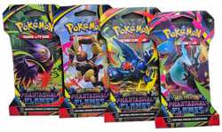 Pokemon Mega Evolution Phantasmal Flames Sleeved Booster 4-Pack Bundle Full Art - Image 2