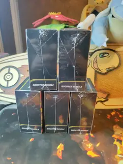 Pokemon TCG Phantasmal Flames (X2) and Mega Evolution (X3) Booster Bundles - Image 2