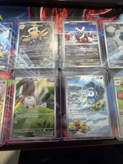 Mega Evolution And Phantasmal Flames Lot Of 14 Cards 12 IR And 2 Full Arts. - Image 3